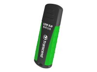 Transcend JetFlash 810 64GB USB 3.0 USB-Stick USB Typ-A 3.2 Gen 1 (3.1 Gen 1) Schwarz, Grün