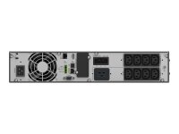 PowerWalker VFI 3000 ICR IoT Unterbrechungsfreie Stromversorgung (USV) Doppelwandler (Online) 3 kVA 3000 W 9 AC-Ausgänge