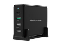 Conceptronic OZUL 4-Port 65W USB-PD Desktop-Ladegerät