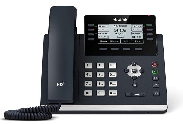 Yealink SIP-T43U SIP-IP-Telefon PoE Business
