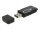 Delock Mini USB 2.0 Card Reader mit SD und Micro SD Slot