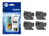 Brother LC-421XLVAL PagePack 4 Stück(e) Original...