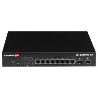 Edimax GS-5208PLG V2 8x GbE POE+ 2xSFP Web-Smart Switch