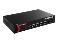 Edimax GS-5208PLG V2 8x GbE POE+ 2xSFP Web-Smart Switch
