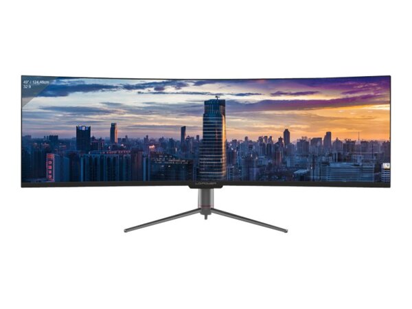 LC-Power LC-M49-DQHD-120-C-Q Computerbildschirm 124,5 cm (49") 5120 x 1440 Pixel UltraWide Quad HD QLED Schwarz