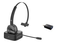 Conceptronic POLONA Kabelloses Bluetooth-Headset mit Ladedoc