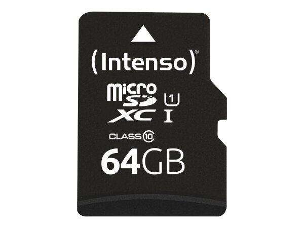 Intenso 3424490 Speicherkarte 64 GB MicroSD UHS-I Klasse 10